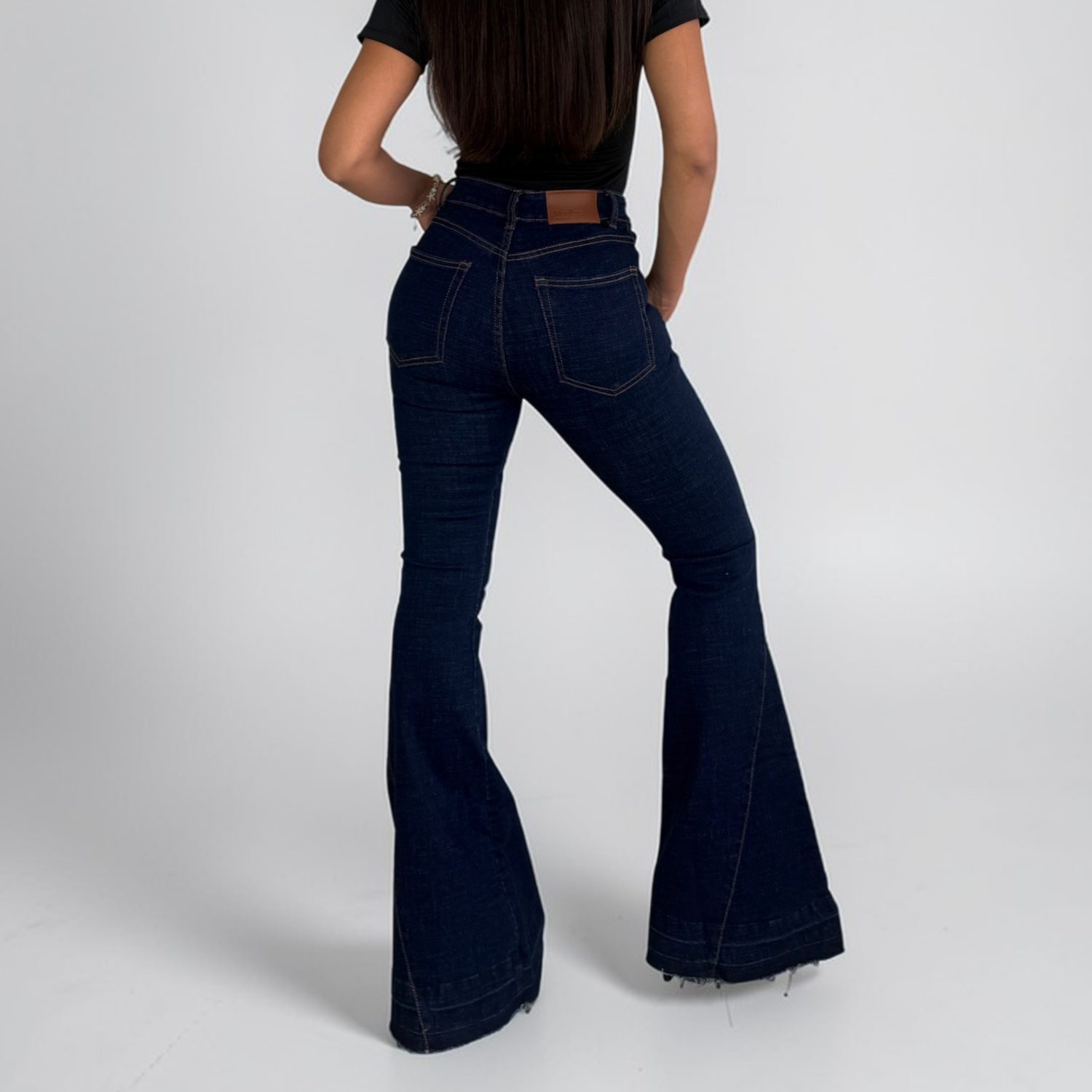 Luma — High Rise Extra Wide Flare Jean