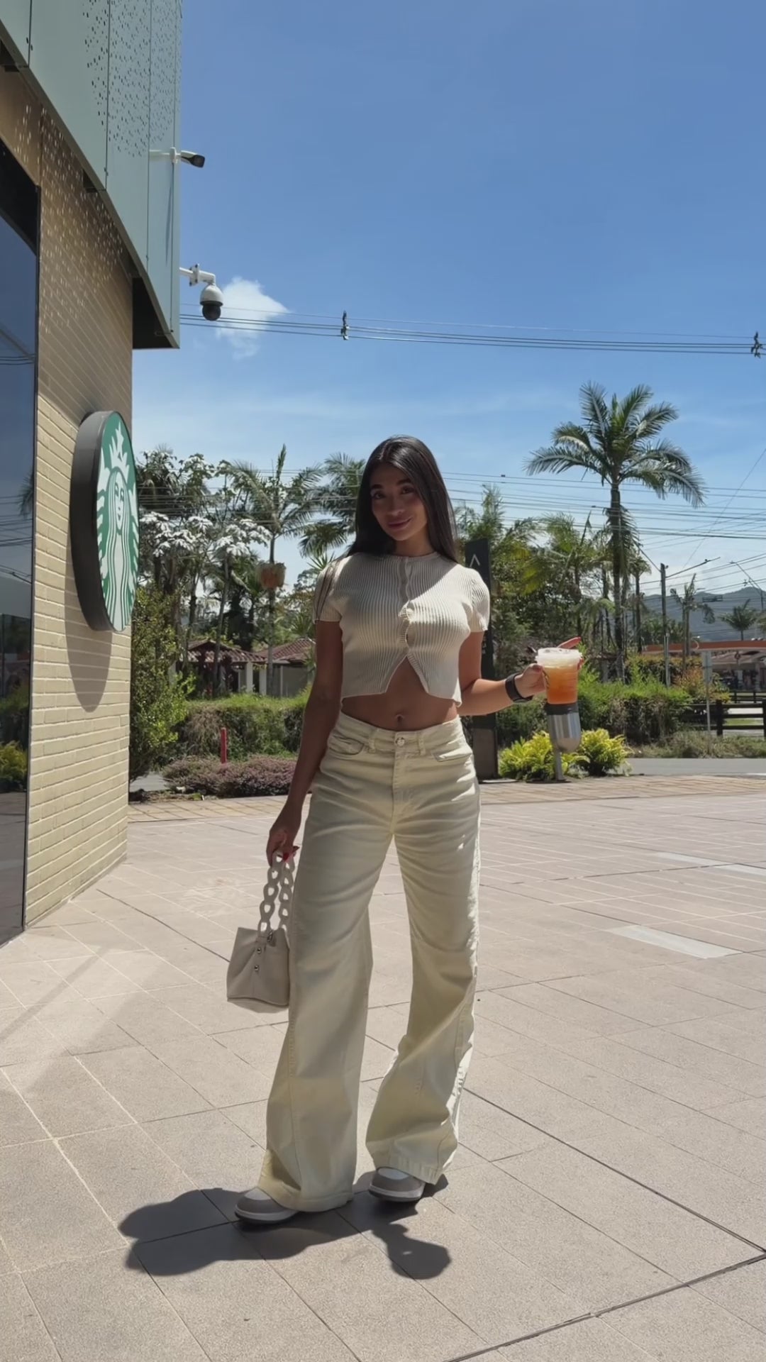 Mimosa — Pastel Yellow Palazzo Jean